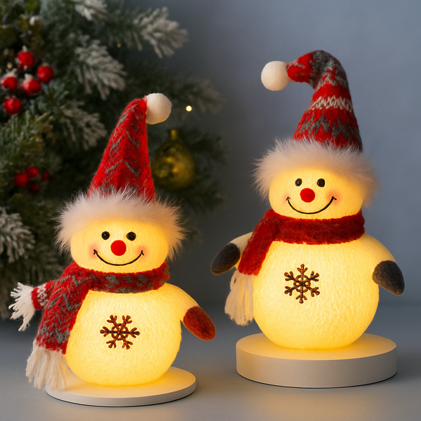 Glow Snowman Figurines™